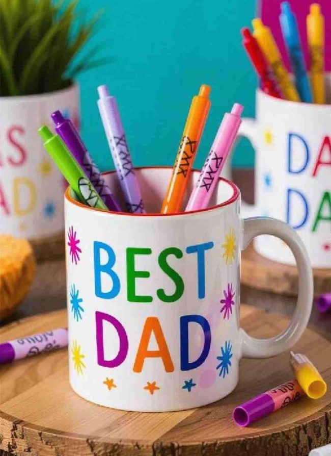 Hand-Painted Ceramic Mug Gift