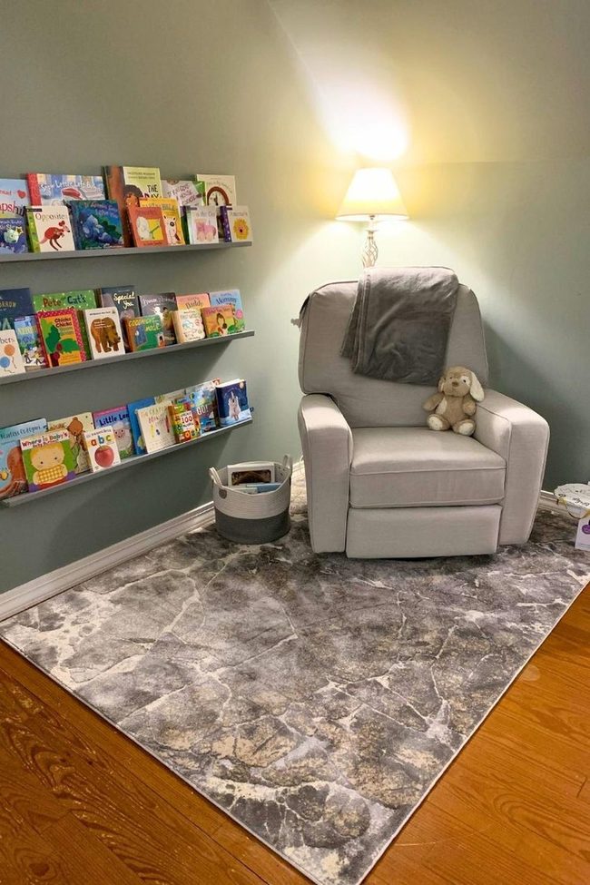 Cozy Corner Reading Shelf