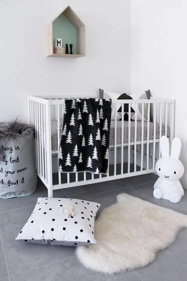 Geometric Patterns Meet Minimalist Nursery