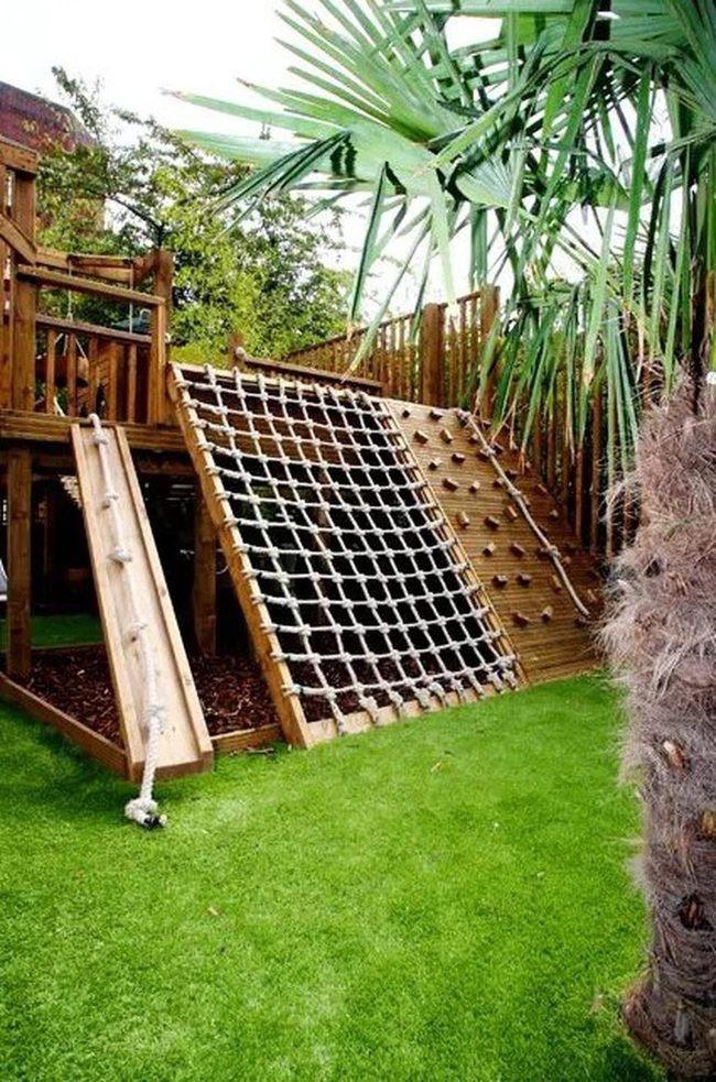 Wooden Climbing Paradise