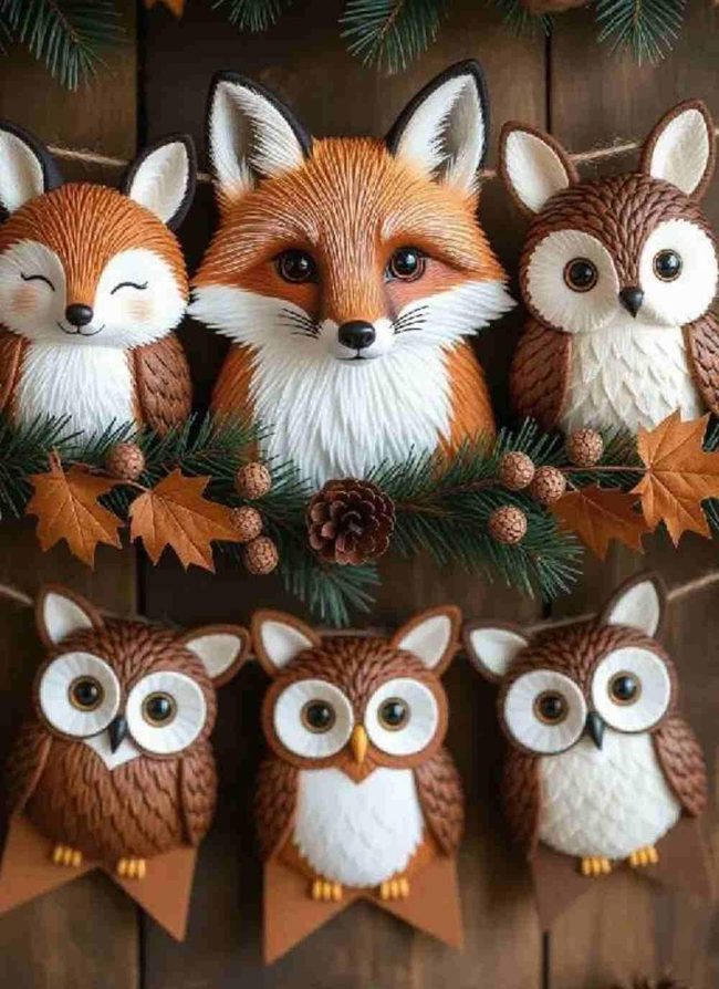 Forest Animal Banners And Garlands