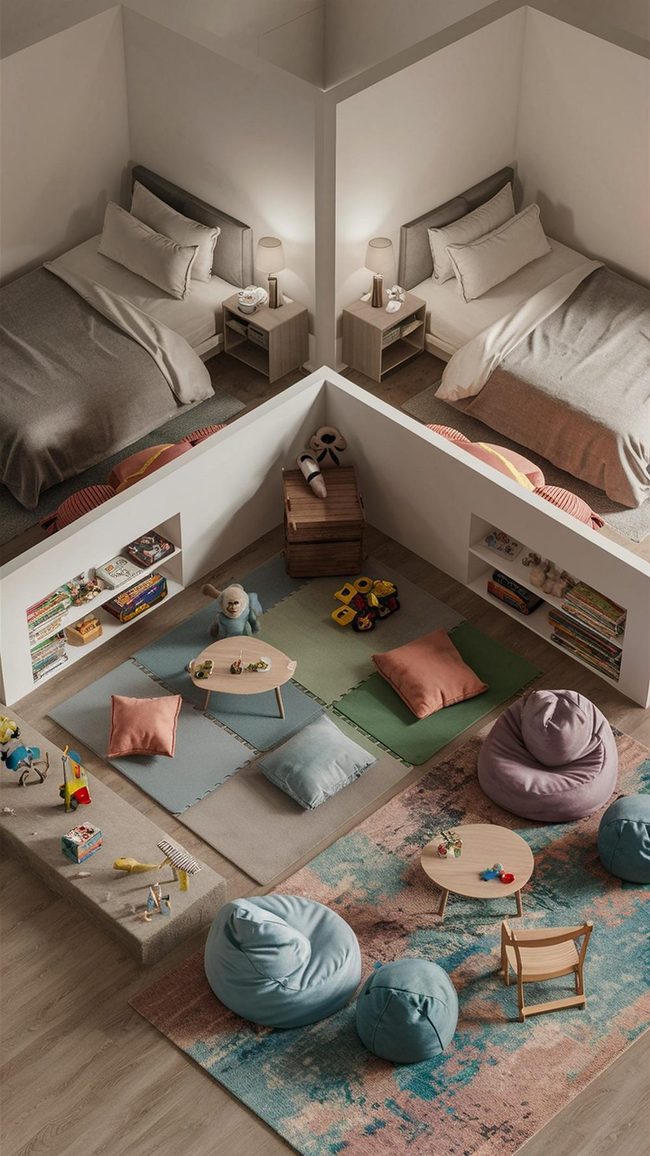 Bedroom Corner Play Nook