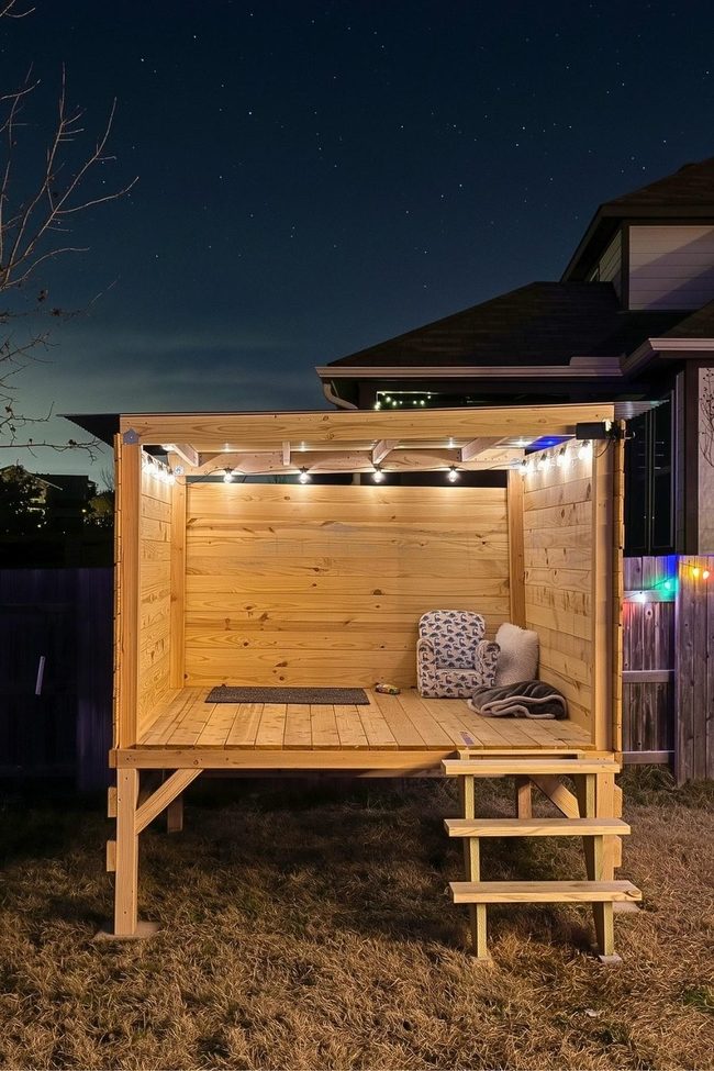 Wooden Pallet Mud Pantry Station