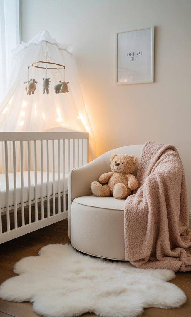 Soft Cloud Rug For Nurseries