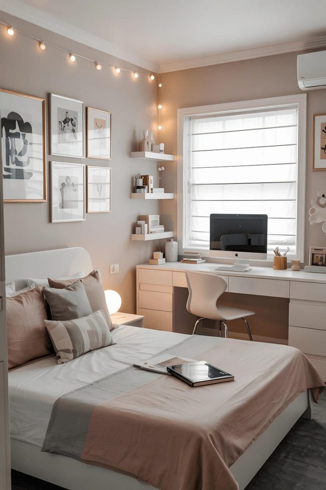 Black And White Prints Gallery Wall Focal Point