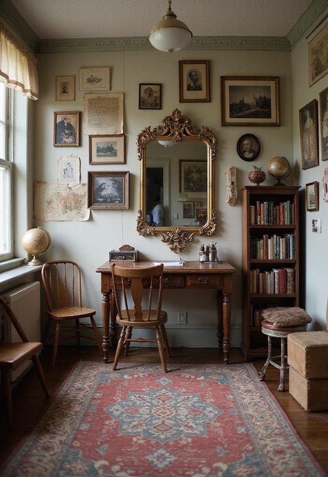 Vintage Finds Layered With Modern