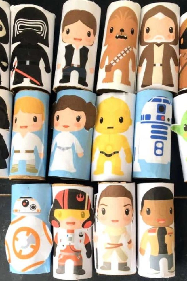 Star Wars Toilet Paper Characters