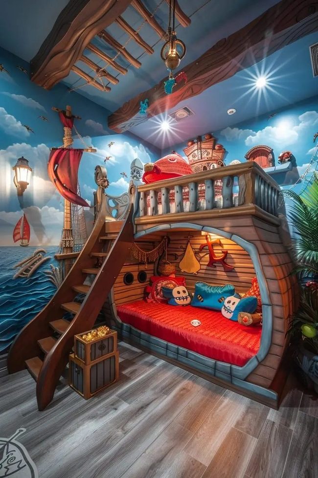 Pirate Ship Bedroom Adventure