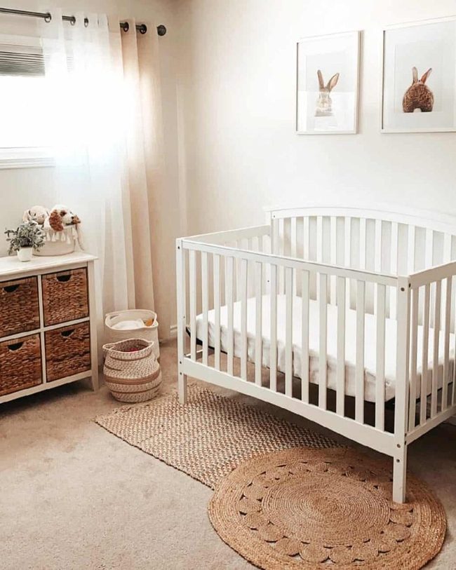 Woven Wood Nursery Simplicity