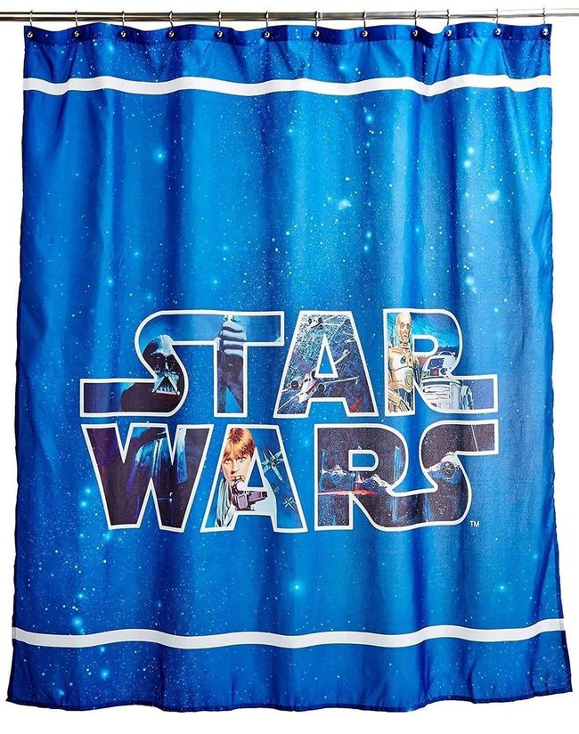 Galaxy Icon Shower Curtain