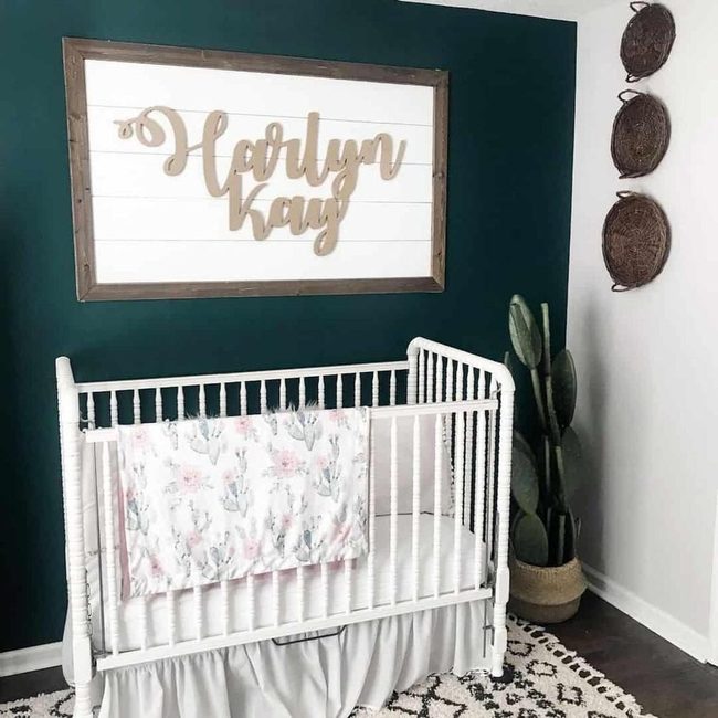 Forest Green Bohemian Nursery