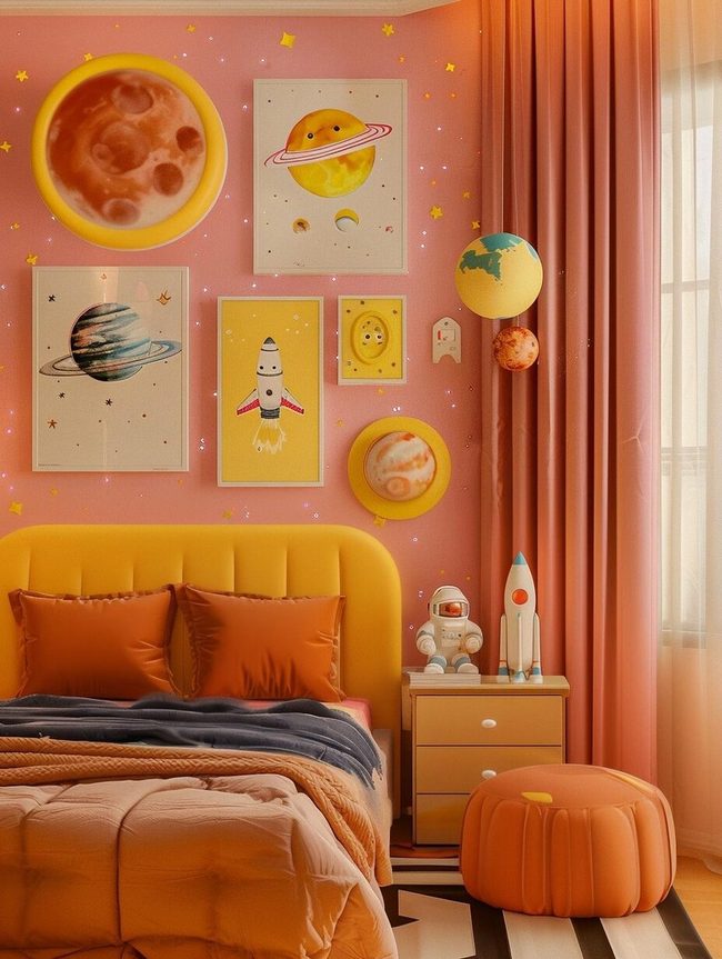 Astronaut Rocket Ship Bed Design Ideas