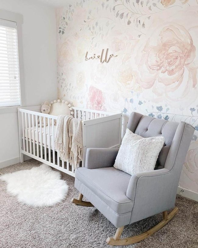 Pastel Flowers Nursery Dream