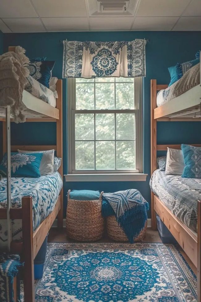 Sky Blue Minimalist Retreat