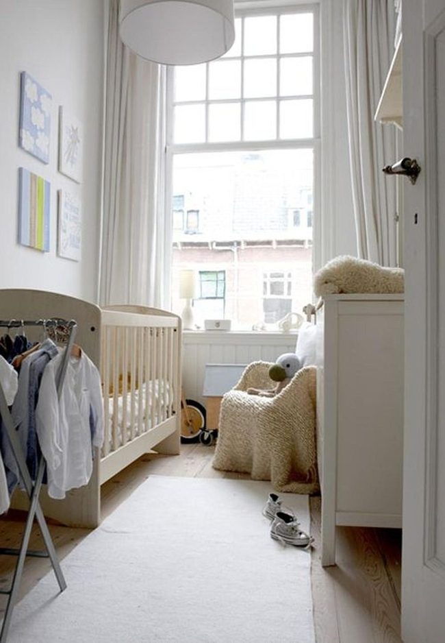 Sunlit Nursery With Soft Whites