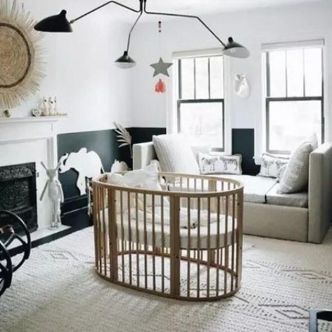 White And Black Nursery Comfort