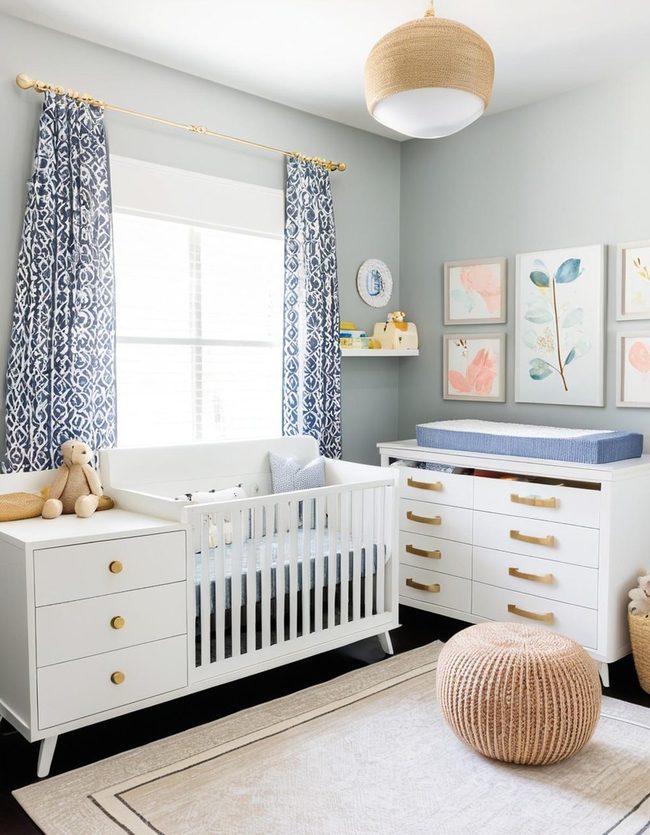 Safe Nursery Meets Stylish Design