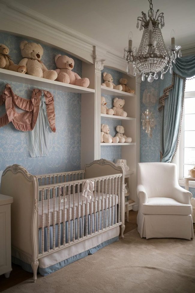 Beige Nursery with Woven Layers