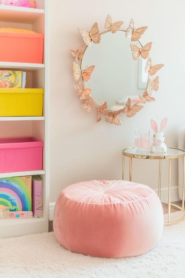Pink Bunny Butterfly Nursery