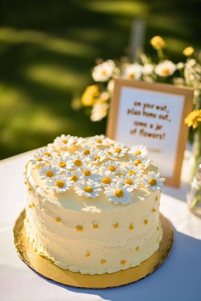 Golden Sunshine Girl Baby Shower