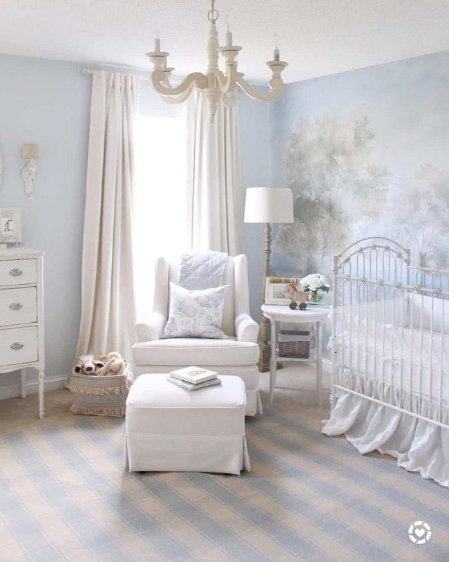 Blue Shadows on Soft Walls