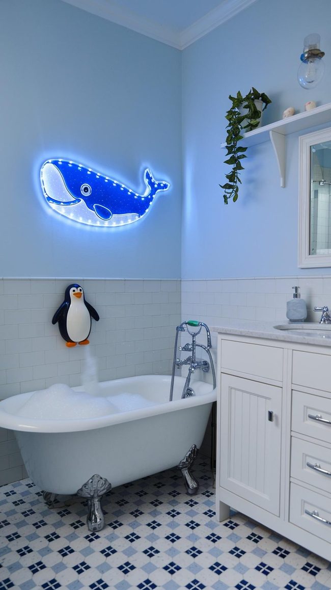 Animal Shaped Bathroom Night Lights