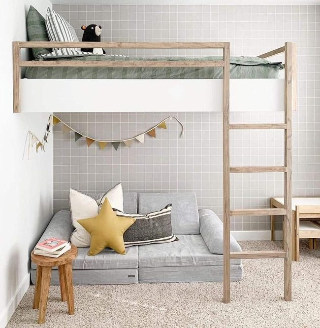 White Wood Loft Maximizes Small Spaces