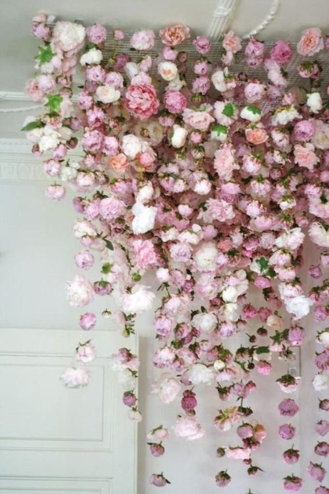 Floating Floral Canopy