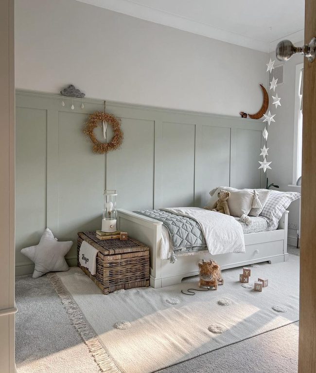 Starlit Blue Bedroom Dreams