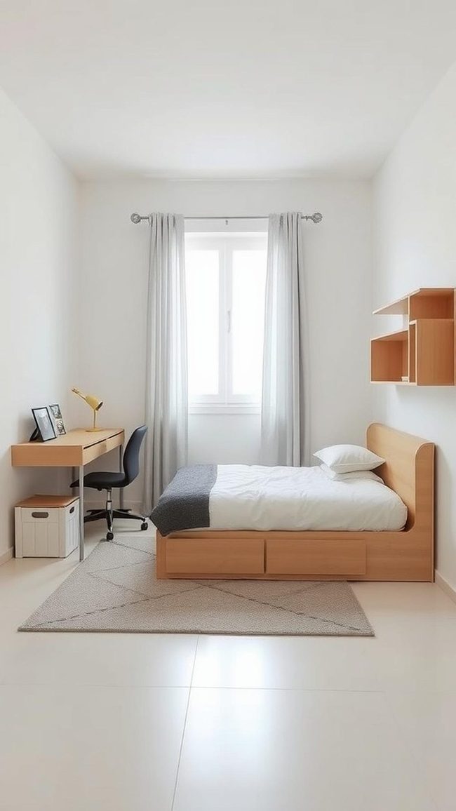 Clean Storage Furniture for Small Spaces