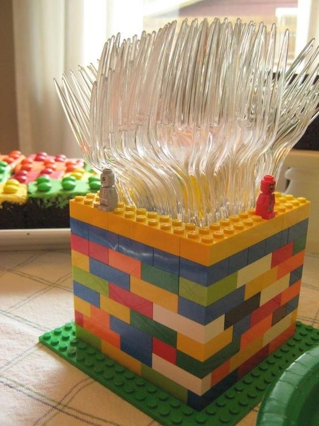 Colorful Blocks, Upright Forks