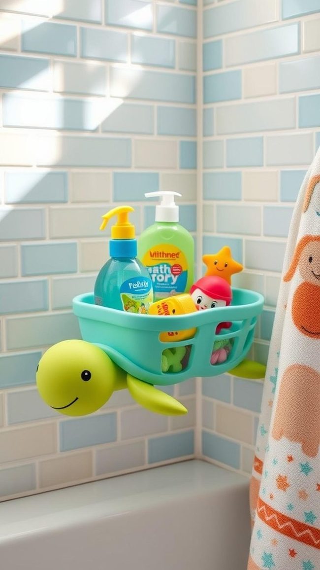 Animal-Shaped Bath Storage Solutions