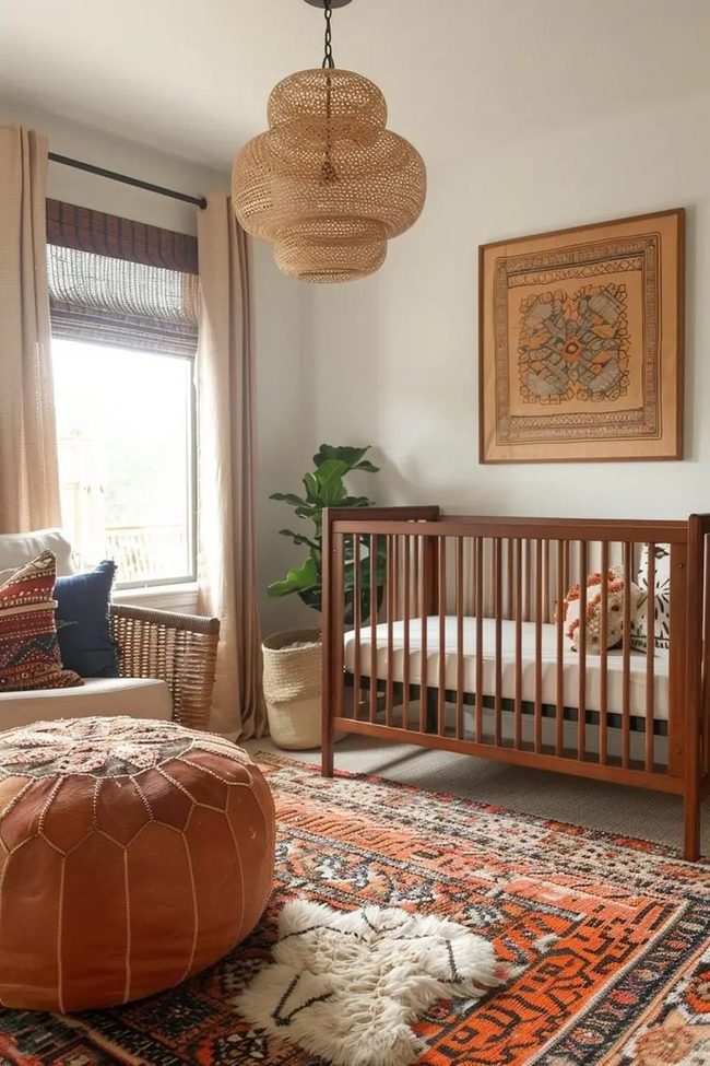 Woven Light Natural Nursery