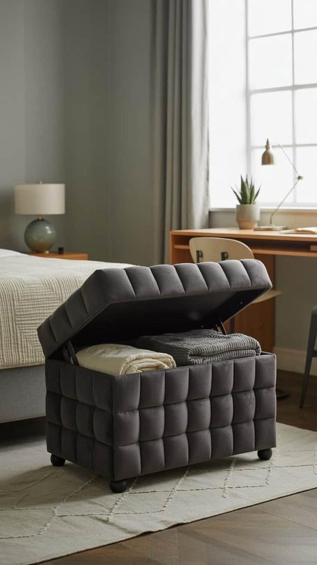 Hidden Storage Furniture Saves Space
