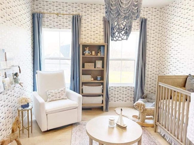 Colorful Whimsy Nursery Walls