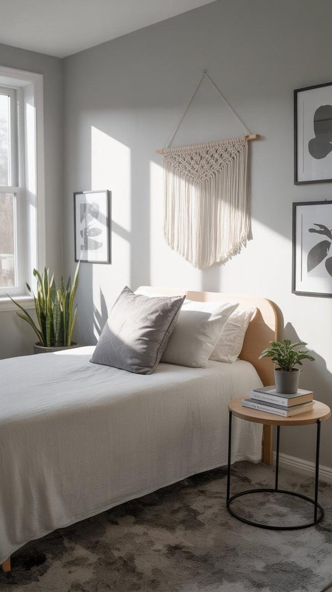 Monochrome Minimalism Meets Metallic