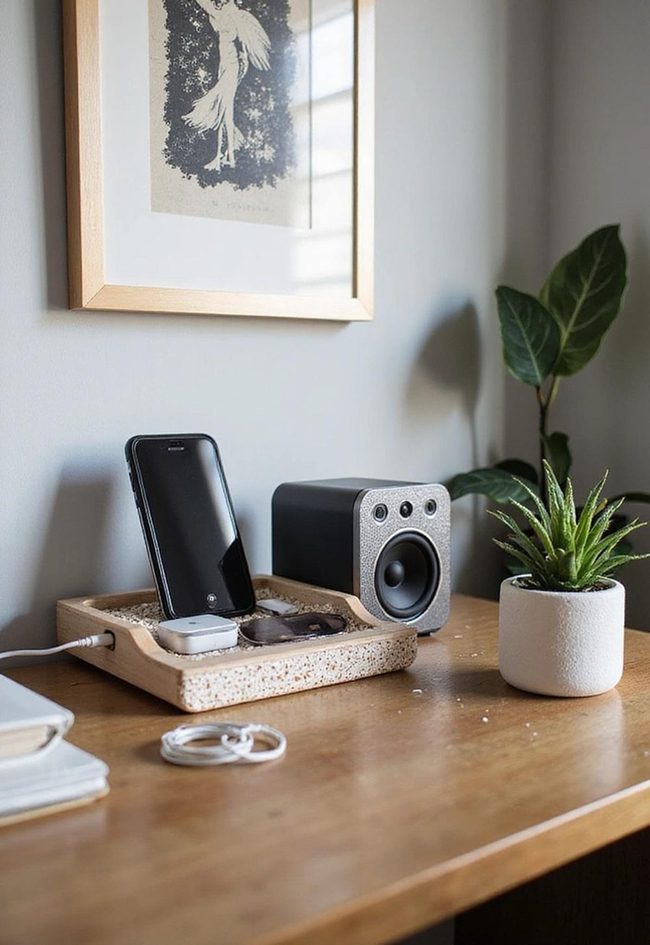 Modern Tech Accessories In Sleek Black