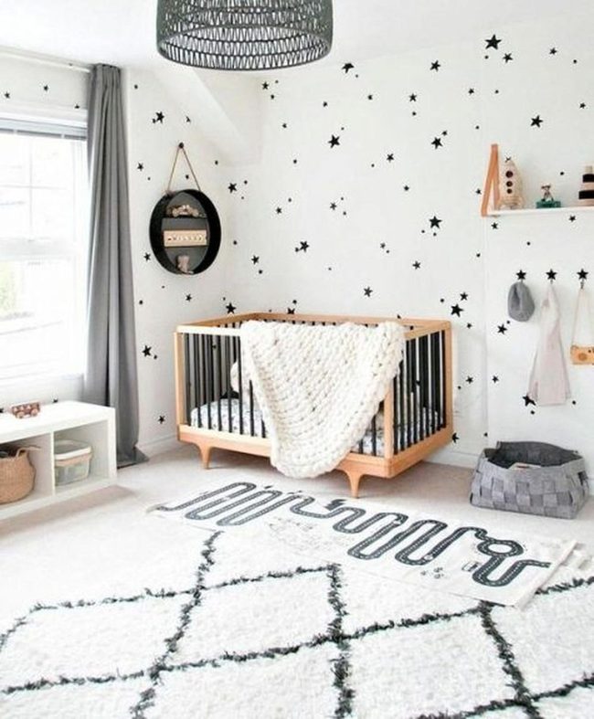 Black Stars On White Walls