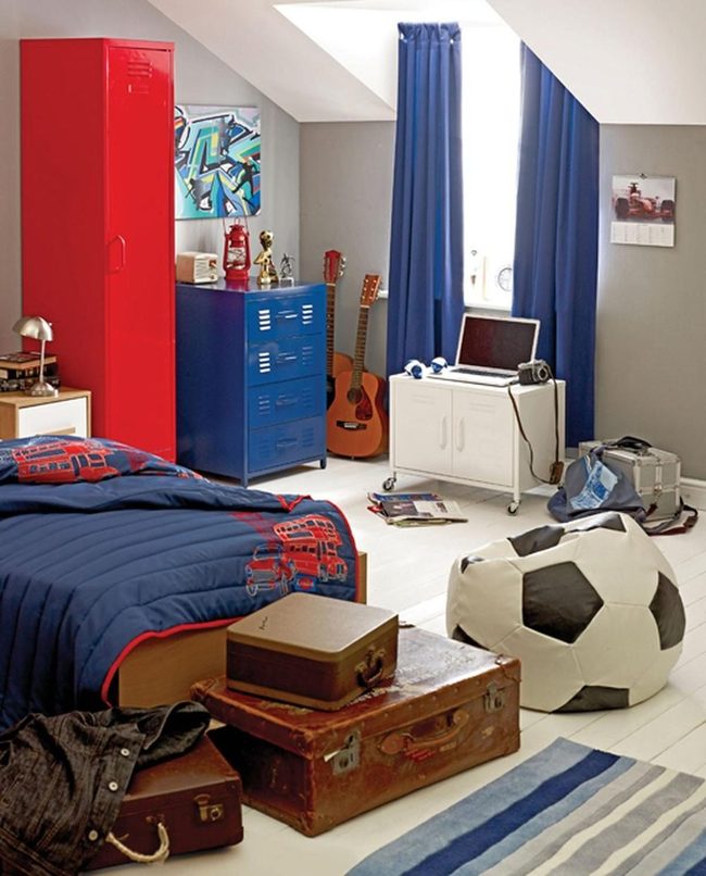 Red Locker, Blue Dresser, Soccer Dreams