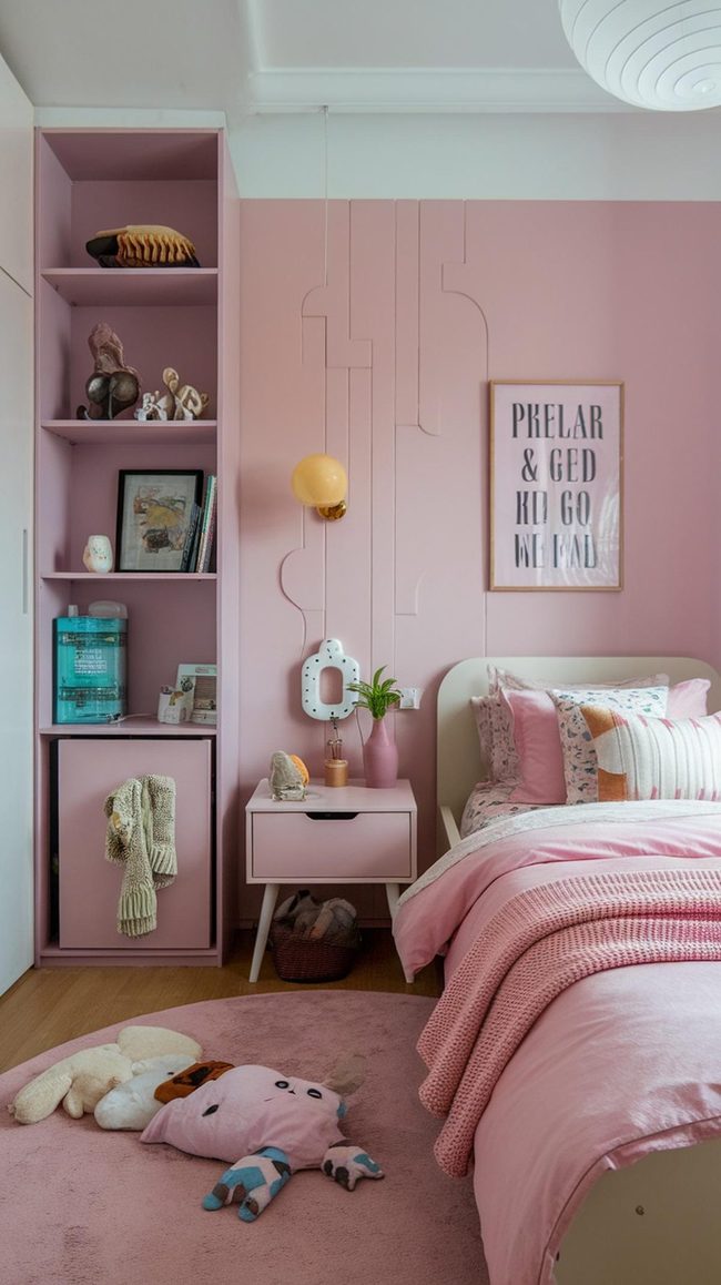 World Map Statement Bedroom