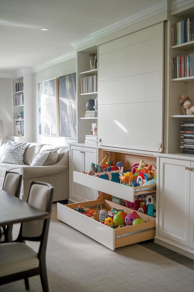 Flexible Rope Space For Toys
