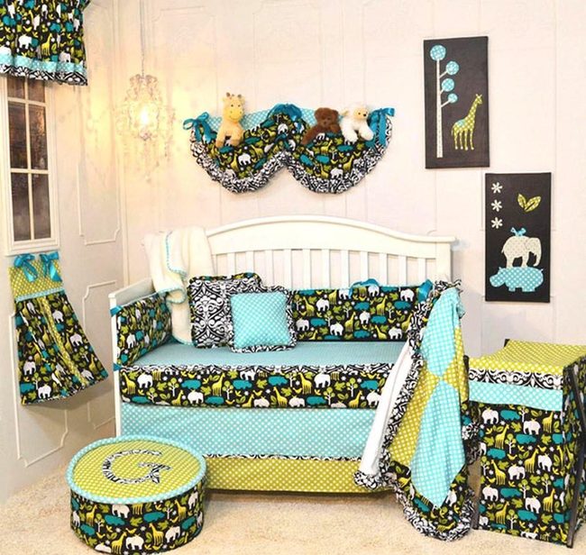 Sunny Safari Nursery Prints