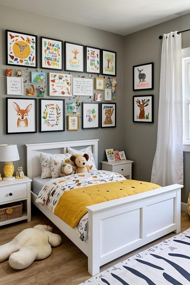 Colorful Wall Decals Transform Kids Spaces