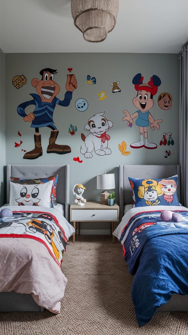 Animated Character Sleeping Zone for Kids