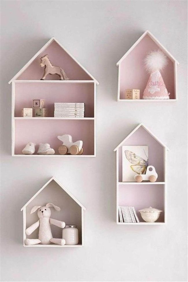 Baby Keepsakes Display Shelves