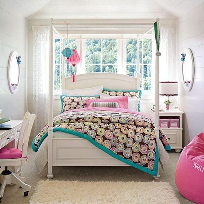 Hot Pink Teen Bedroom Oasis