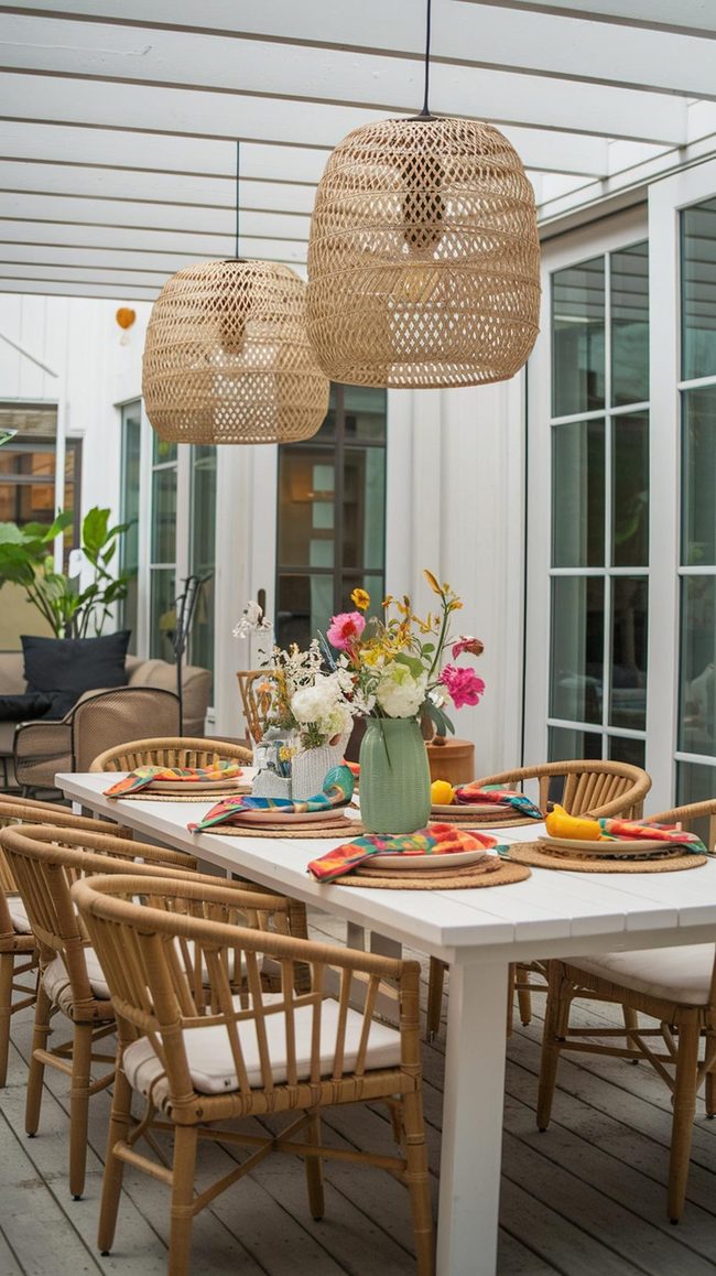 Summer Tropical Open-Air Dining