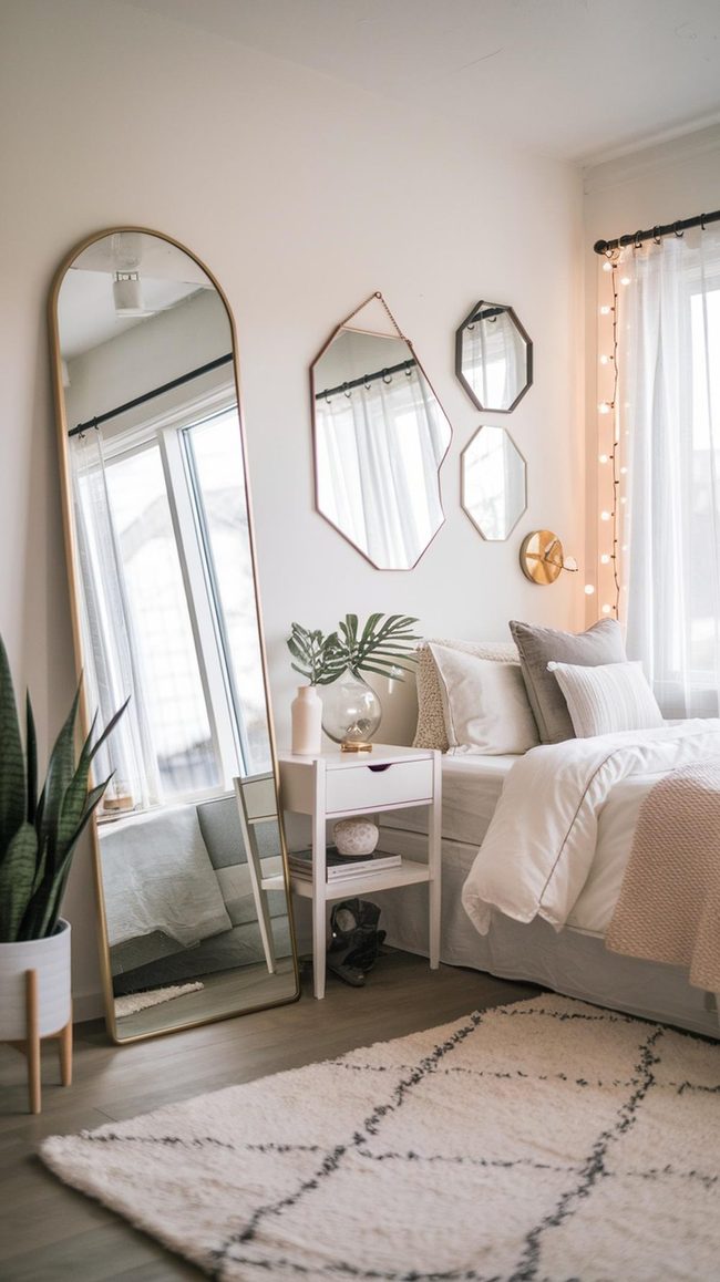 Makeup Mirror With Built-In Solutions
