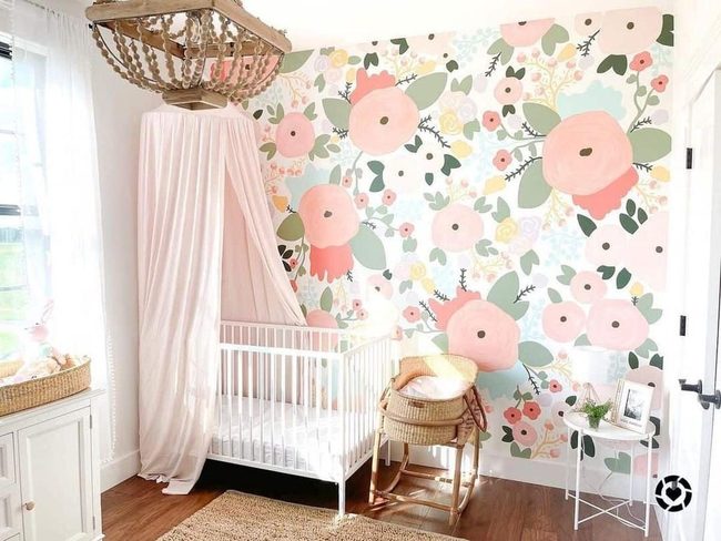 Colorful Decals Pink Nursery