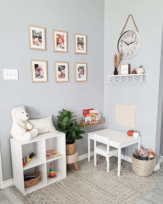 Colorful Cubes And Floating Shelves